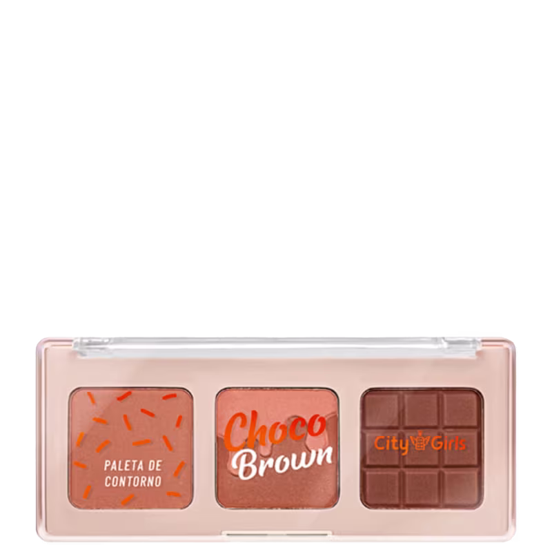 City Girls Choco Brown - Paleta de Contorno 10,08g