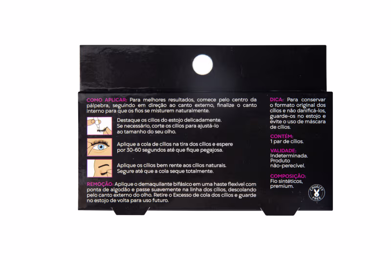 NewFace Brushes Weightless Lashes New Natural NBE_N345 - Cílios Postiços