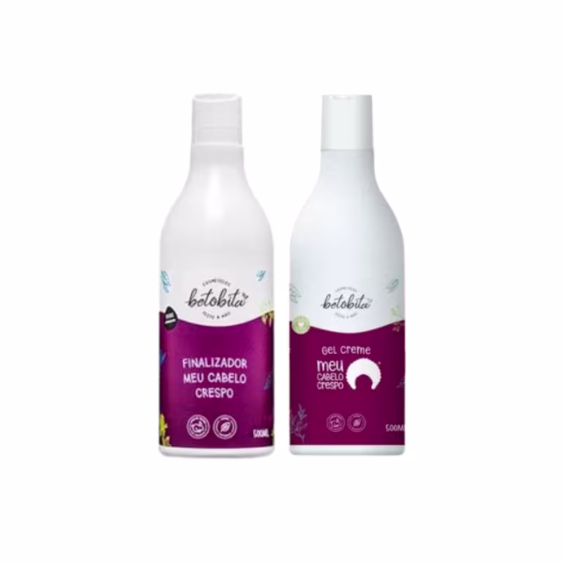 Kit BetoBita Meu Cabelo Crespo Duo Finalização (2 Produtos)