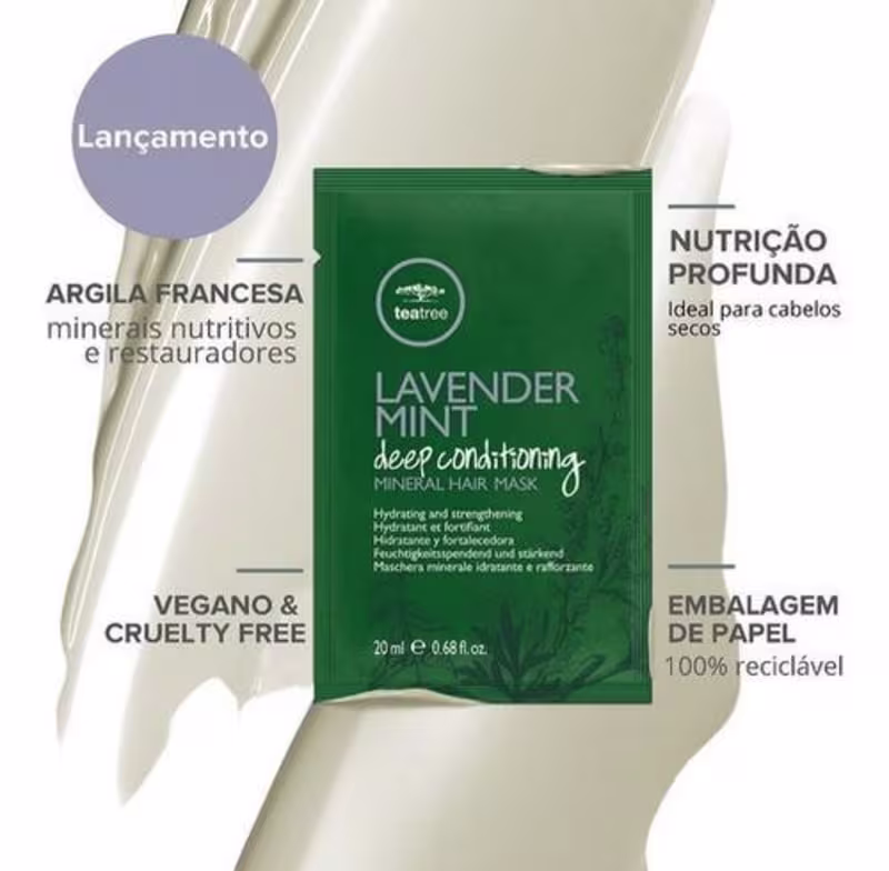 Paul Mitchell Tea Tree Lavender Mint Deep Conditioning - Máscara Capilar 20ml