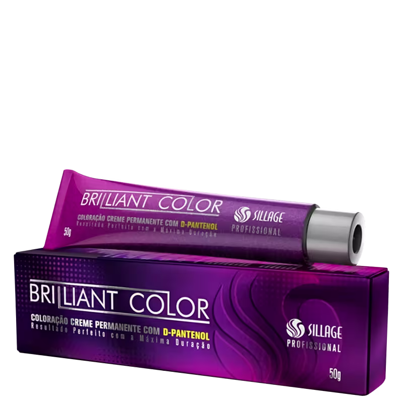 Sillage Brilliant Color 66/46 Louro Escuro Cobre Avermelhado Especial Cereja - Coloração 50g