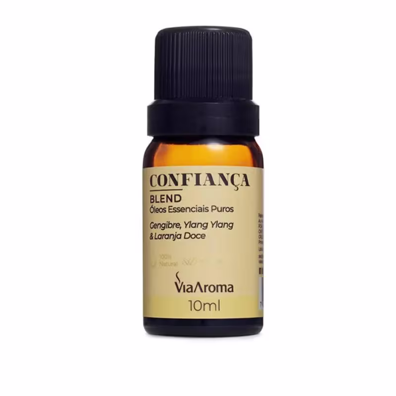Via Aroma Confiança - Blend de Óleos Essenciais 10ml