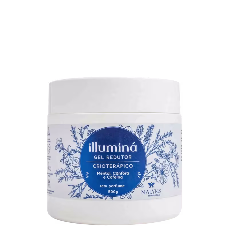Malyks Cosméticos Illuminá Crioterápico - Gel Redutor de Medidas 500g