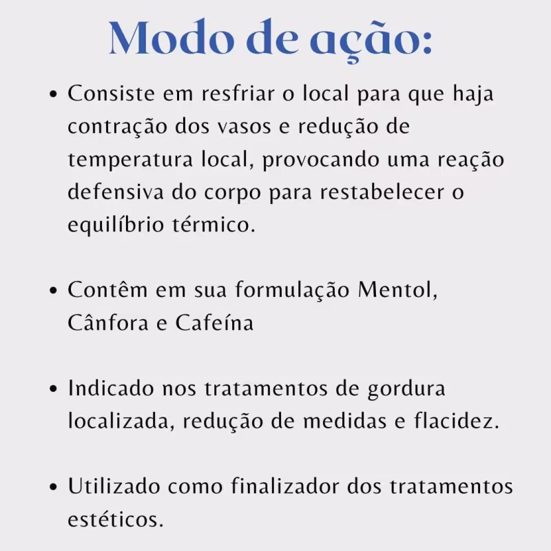 Malyks Cosméticos Illuminá Crioterápico - Gel Redutor de Medidas 500g