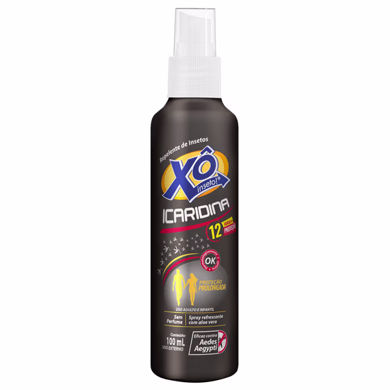 Repelente de Insetos Xô Inseto Icaridina Spray 100ml