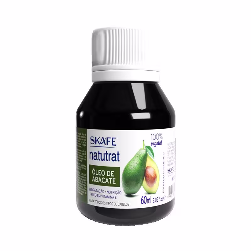 Skafe Natutrat Óleo de Abacate - Óleo Capilar 60ml