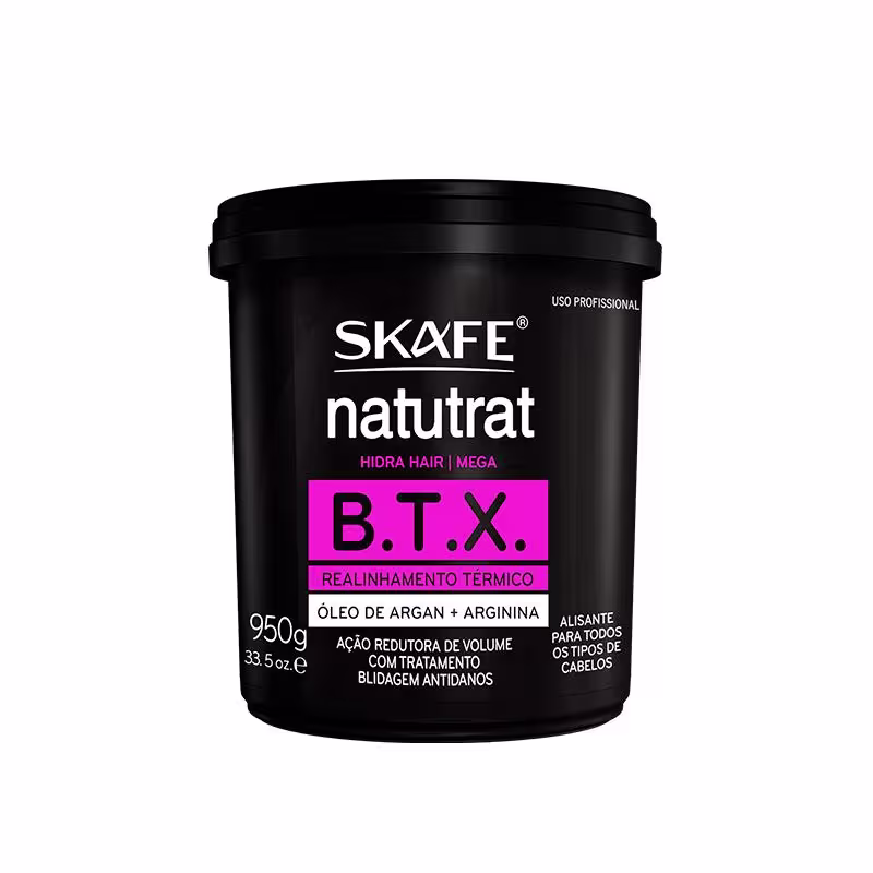 Skafe Natutrat B.T.X Realinhamento Térmico - Creme Alisante Capilar 950g