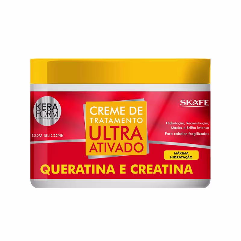 Skafe Keraform Queratina e Creatina - Creme de Tratamento 500g