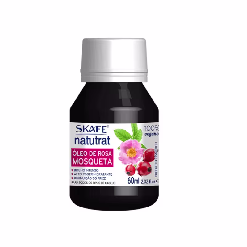 Skafe Natutrat S.O.S. Óleo de Rosa Mosqueta - Óleo Capilar 60ml