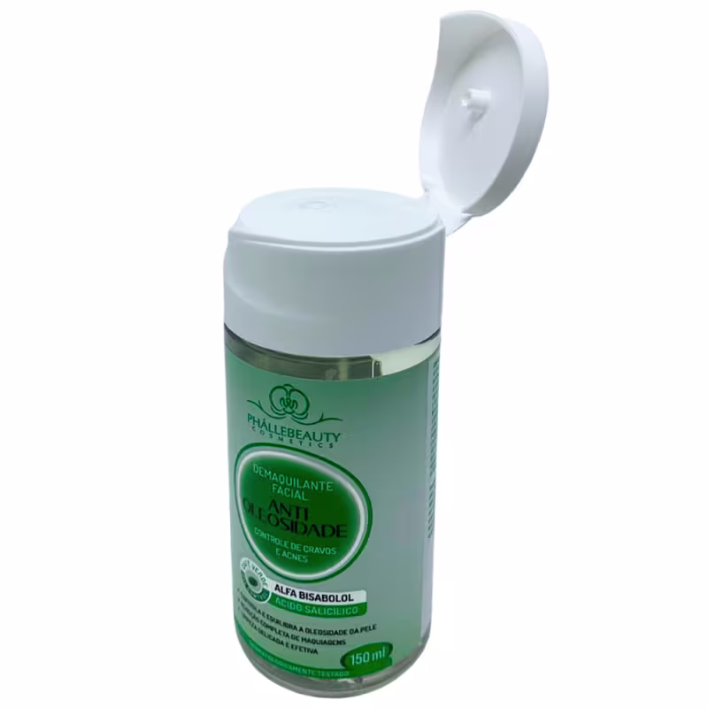 Demaquilante Facial Antioleosidade Phállebeauty PH0636