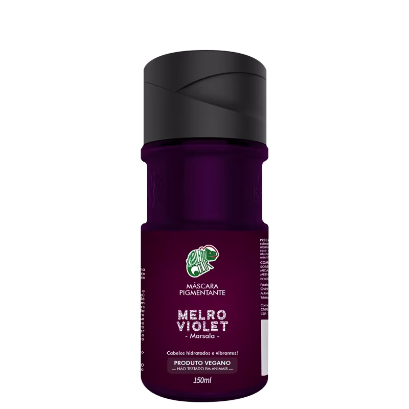 Máscara Pigmentante Kamaleão Color Melro Violet, 150ml.