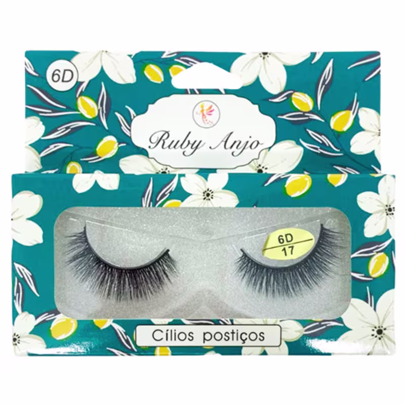 Cílios Postiços 6D 17 Ruby Anjo RA-273