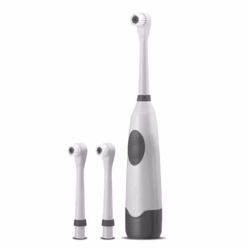 Escova Dental Elétrica Multilaser Rotacional HC086 - Cinza