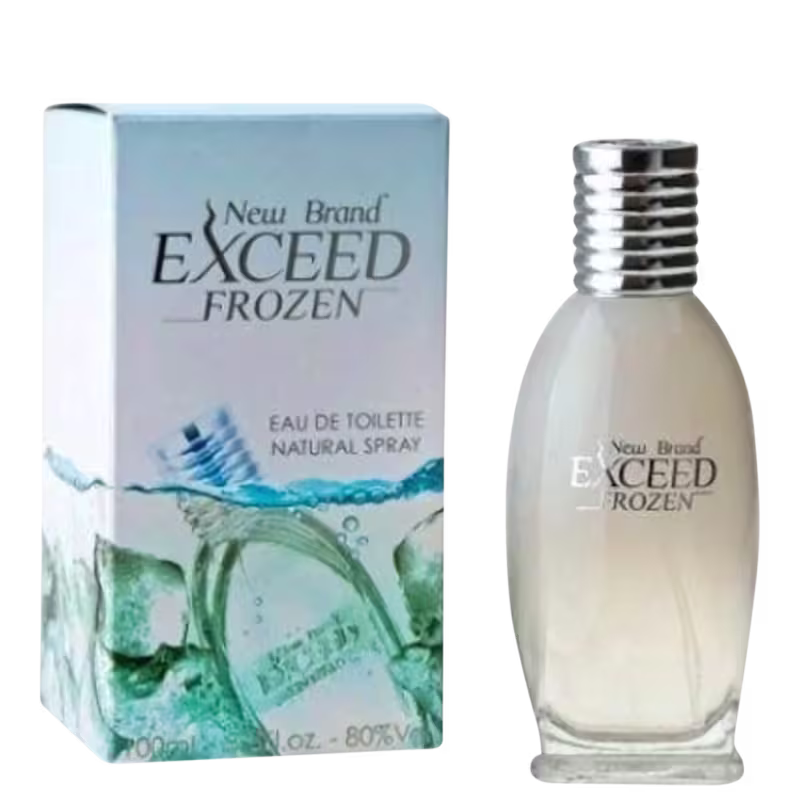 Perfume Exceed Frozen EDT Masculino New Brand 100ml