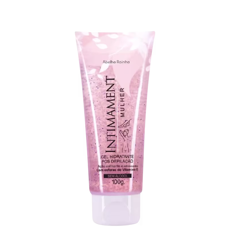 Abelha Rainha Intimament Mulher Gel Hidratante Pós Depilação 100g