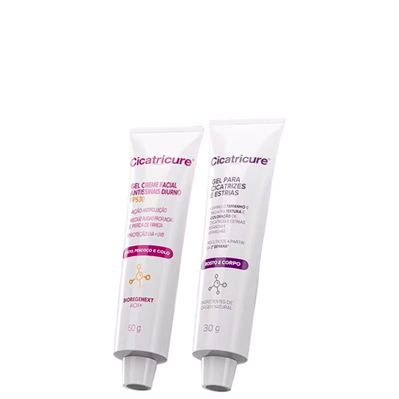 Kit Cicatricure Antissinais e Antiestrias (3 Produtos)