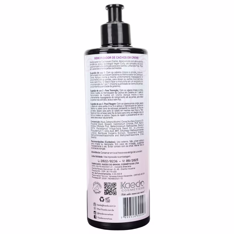 Obliphica Cosméticos Hora de Cachear - Memorizador de Cachos 500ml
