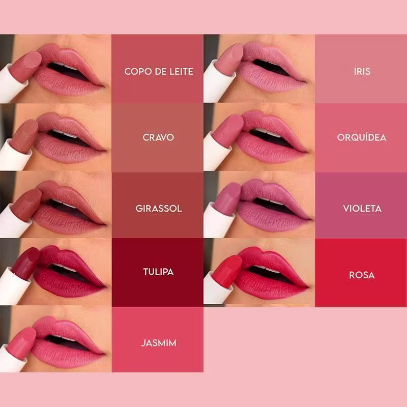 Miss Lary Velvet Matte Rosa - Batom Líquido 4ml