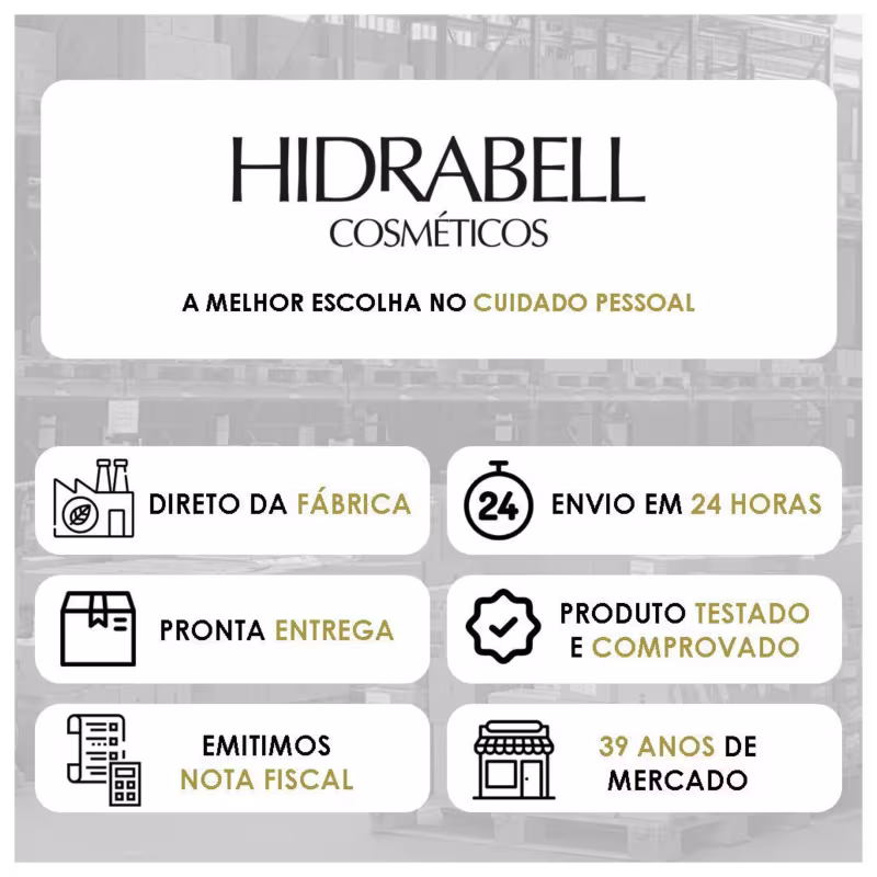 Máscara Reconstrução Capilar 250g Hidrabell