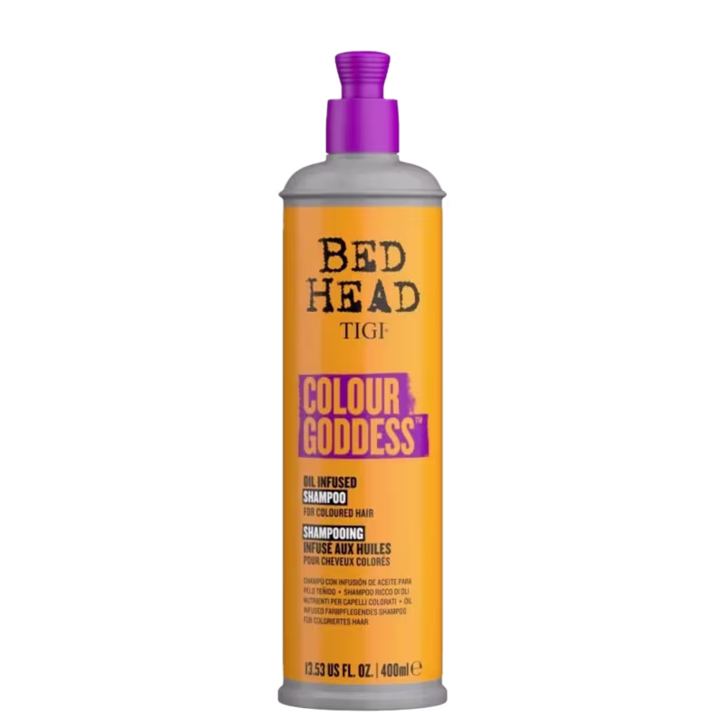 Kit TIGI Bed Head Colour Goddess Trouble Wanna Glow (03 Produtos)