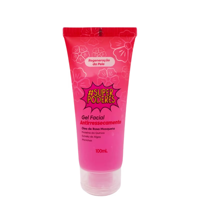 Super Poderes Antirressecamento - Gel Facial 100ml