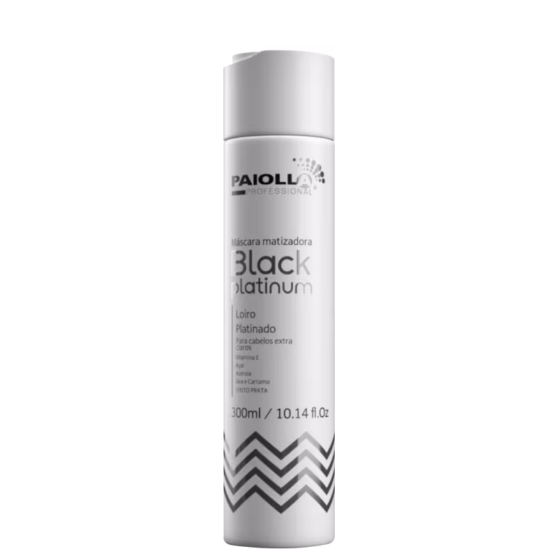 Máscara Matizadora Black Platinum - Loiro Platinado - 300ml