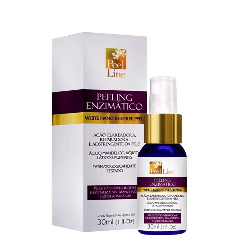 Peel Line White Nano Reverse - Peeling Enzimático 30ml