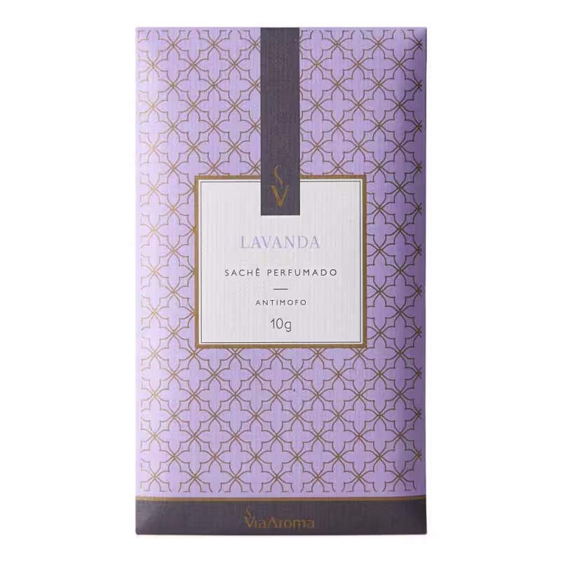 Via Aroma Lavanda - Sachê Perfumado 10g