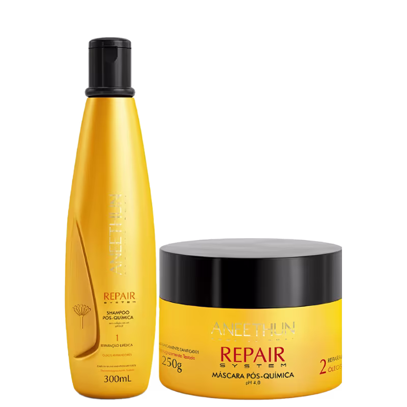 Kit Aneethun Repair System Cuidado Pós-Química (2 Produtos)