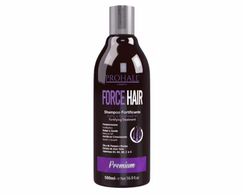 ProHall Cosmetic Kit Force Hair Shampoo 500ml e Máscara 500ml (2 produtos)