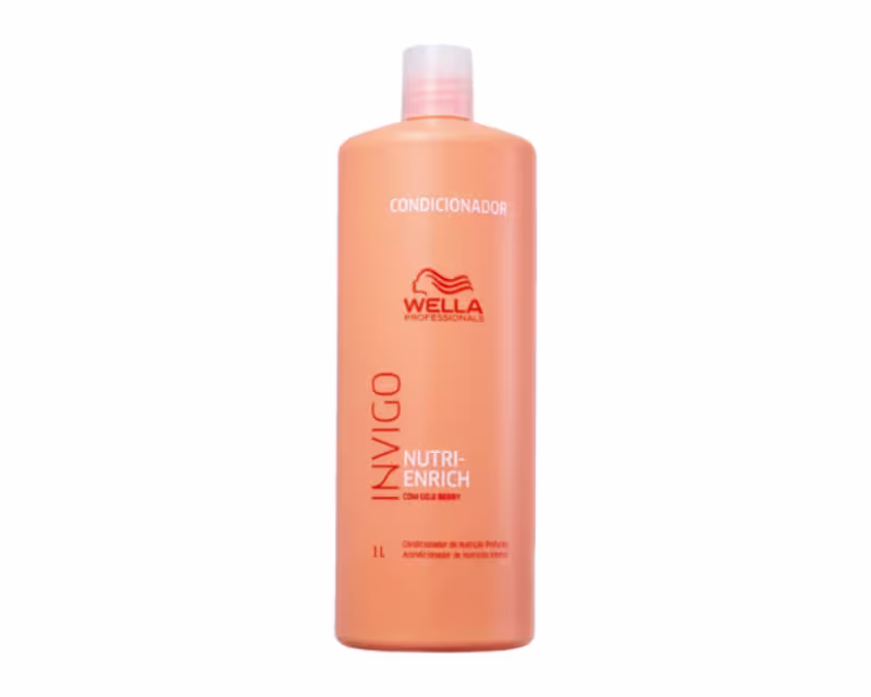 Kit Wella Professionals Nutri Enrich Sh 1L + Cond 1L + Masq 500g + Oil Reflections Light 100ml