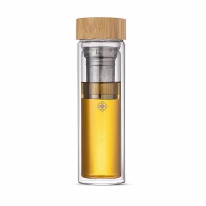 Moncloa Bambu Fit Duo Bottle - Garrafa com Infusor 400ml