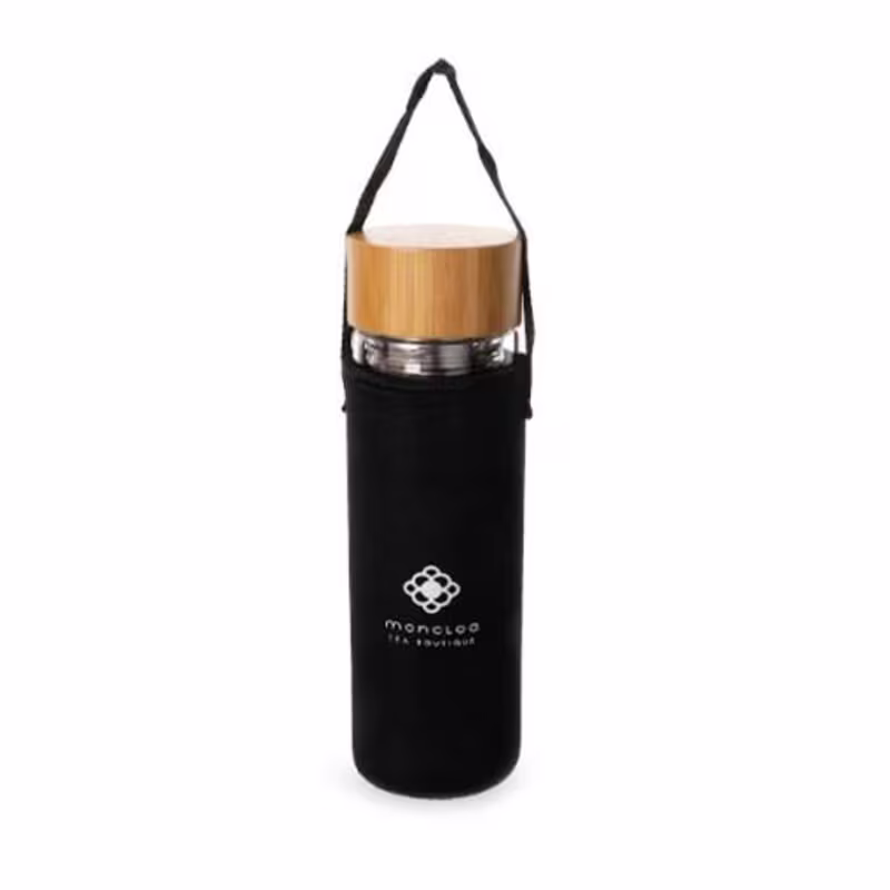 Moncloa Bambu Fit Duo Bottle - Garrafa com Infusor 400ml