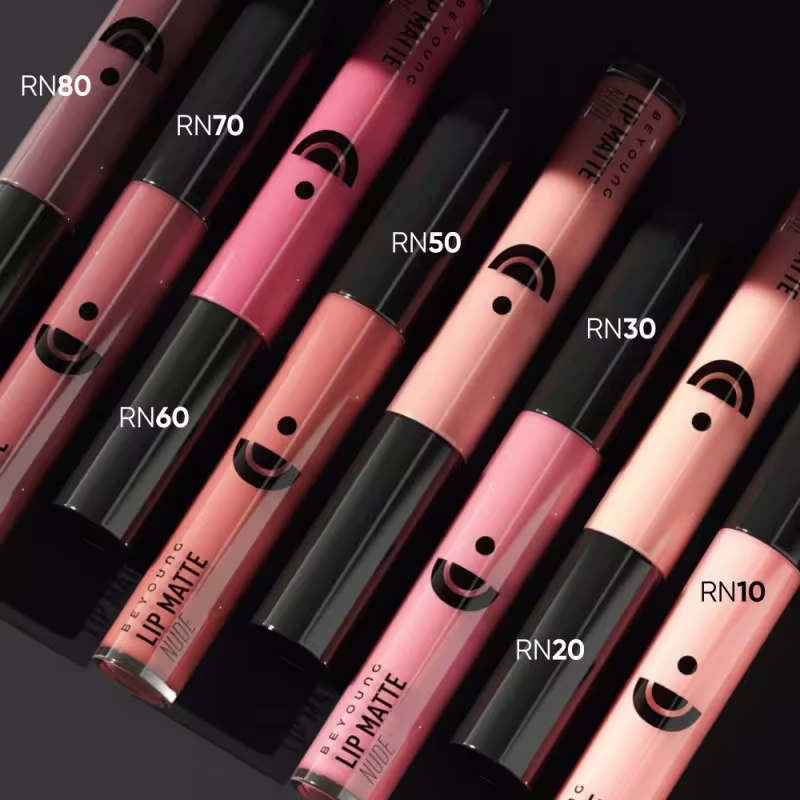 Beyoung Lip Matte Real Nude 50 - Batom Líquido 4ml
