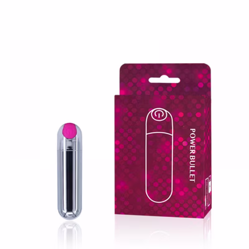 Power Bullet Vibrador Recarregável 10 Intensidades YouVibe 7,2cm x 1,8cm Arredondada Portátil Discreto