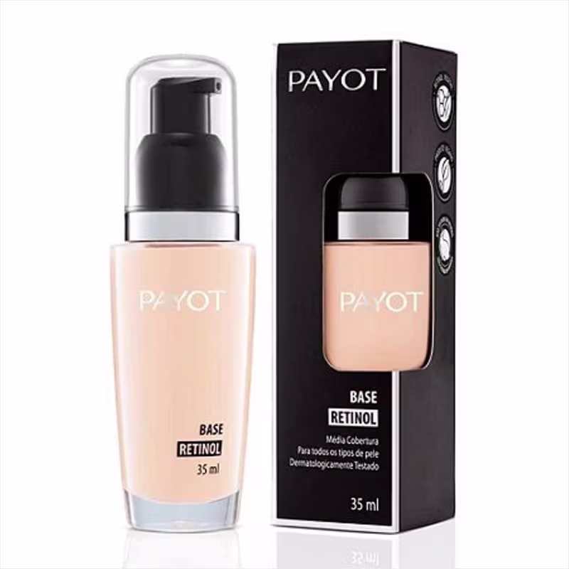 Kit Payot Retinol Pó Facial Translucido + Base Cor:20