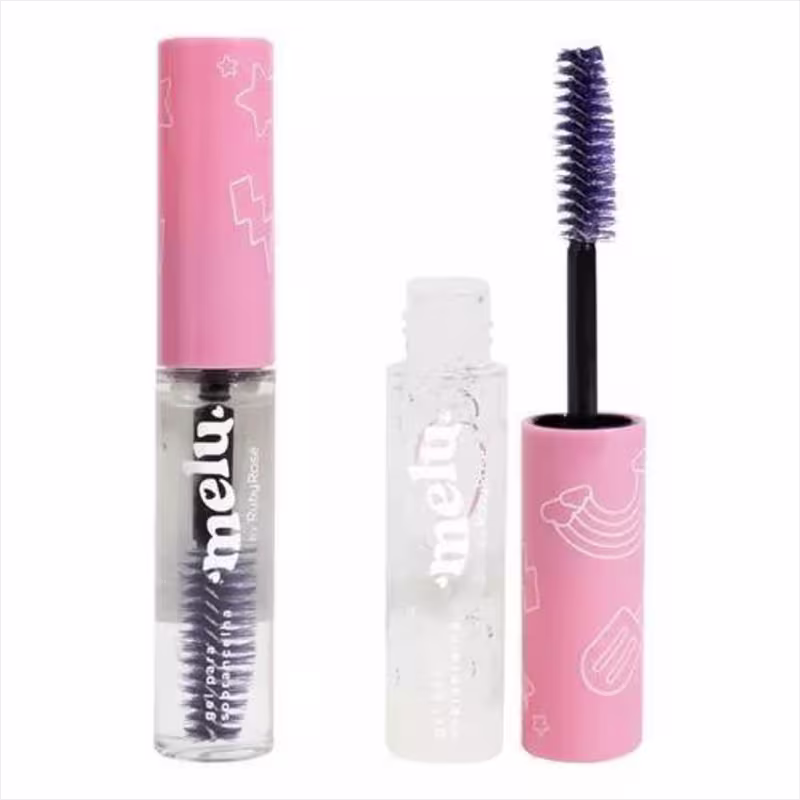Kit Ruby Rose Gel Sobrancelha Melu+Delineador Dark Brown