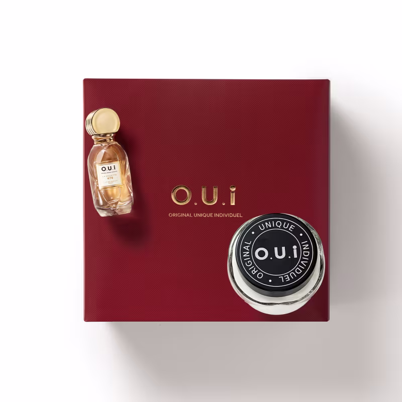 Combo O.U.i La Villette 470: Eau de Parfum 30ml + Crème Riche 200g + Caixa M