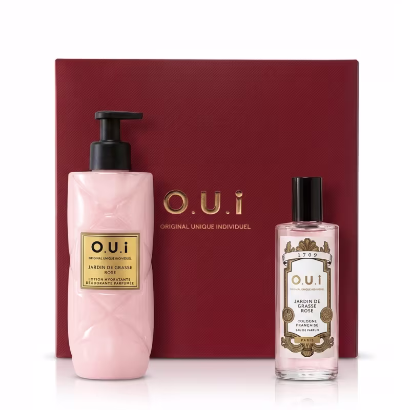 Combo Jardin De Grasse Rose: Eau De Parfum 100ml + Loção Corporal 400ml + Caixa