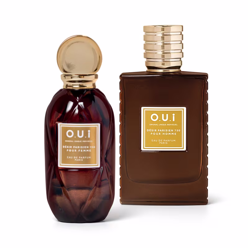 Combo Désir Parisien 750 Eau De Parfum: Pour Femme 75ml + Pour Homme 75ml
