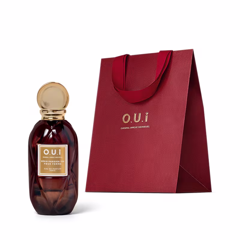 Combo Désir Parisien 750: Eau De Parfum Pour Femme 75ml + Sacola M