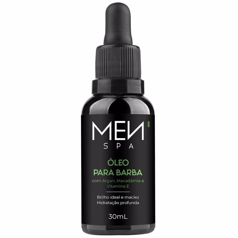 Óleo para Barba Menspa Brilho Ideal & Maciez, 30ml.