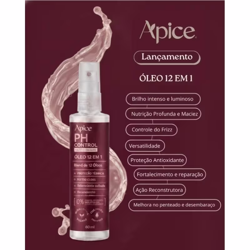 Óleo Antiporosidade PH Control Apice 60ml