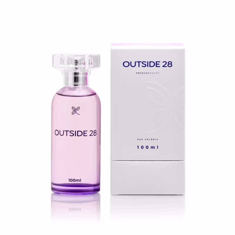 Outside 28  Desodorante Colônia 100ml - Petala Beauty