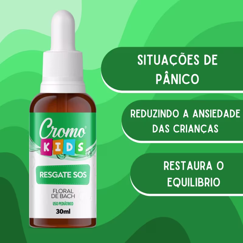 Floral De Bach Kids Resgate Sos - Momento Emergencia 30ml