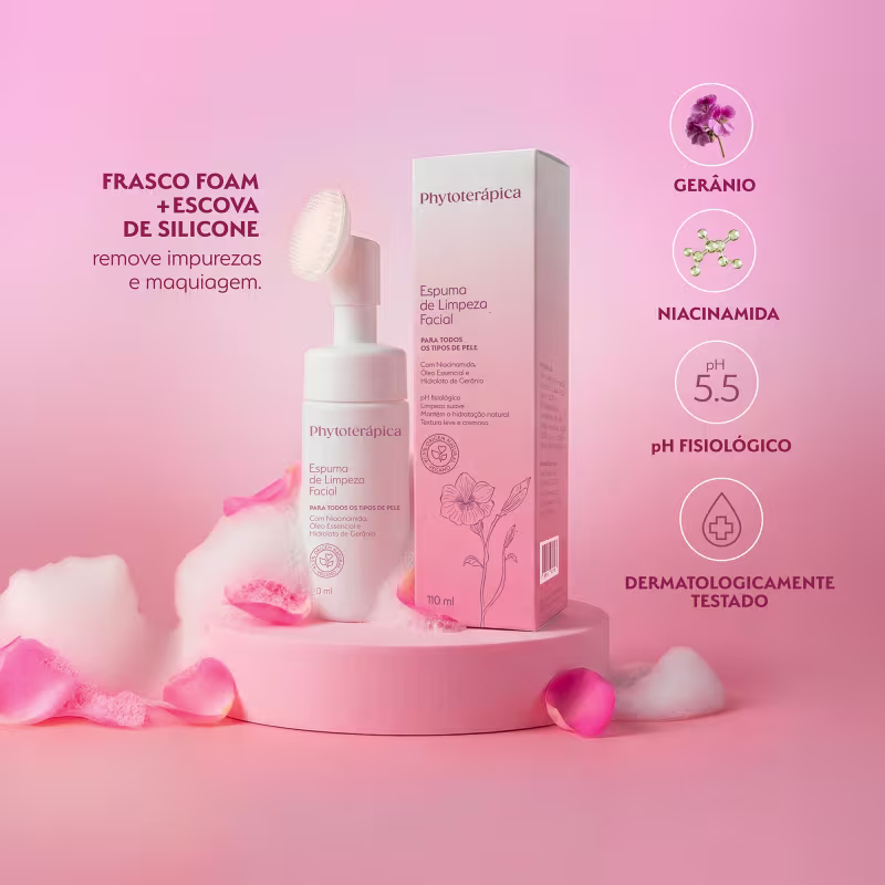Espuma de Limpeza Facial - 110 ml