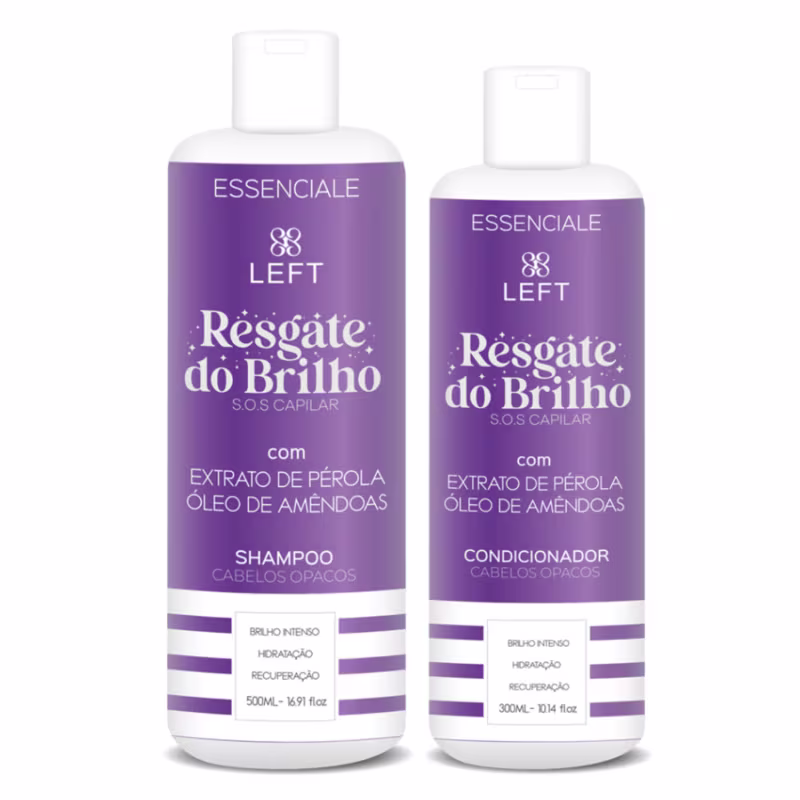 Shampoo 500ml + Cond 300ml SOS Capilar Resgate do Brilho Essenciale