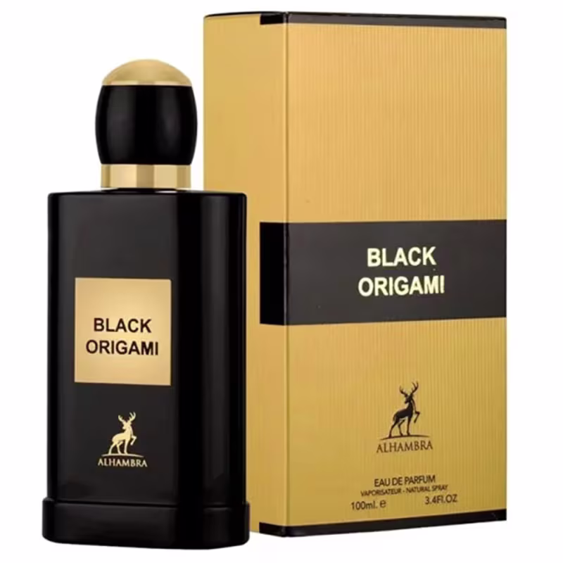 Perfume Importado Masculino Black Origami Maison Alhambra, 100ml.