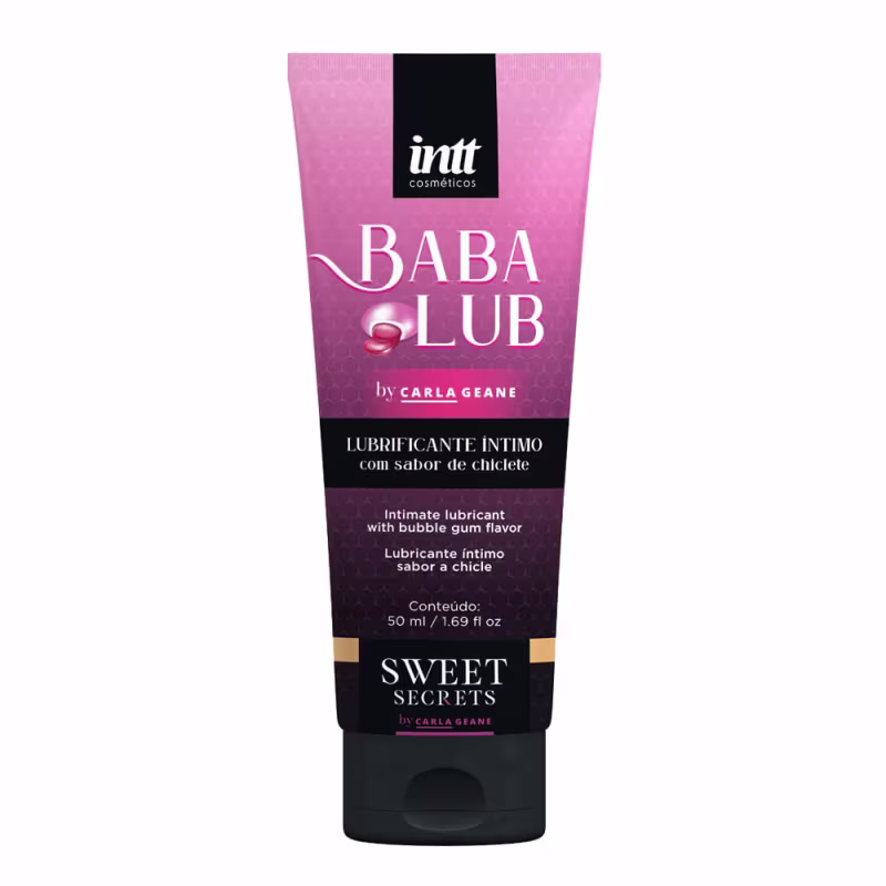 Kit Babalub ICE com Lubrificante + Babalub Vibra Ice Chiclete Intt
