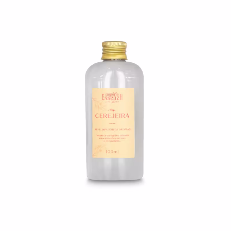 Refil de Difusor de Aromas Cerejeira 100ml da marca Empório Essenza Serra Gaúcha